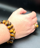 Brown and red tiger eye 8mm 10mm 12mm 14mm